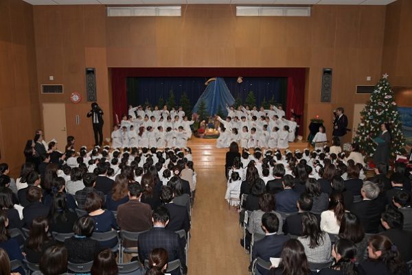 クリスマスのつどい 晃華学園マリアの園幼稚園